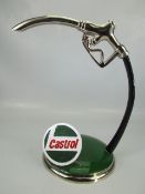 Castrol shop ornament depicting an oil pump