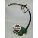 Castrol shop ornament depicting an oil pump