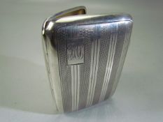 Hallmarked Birmingham Silver cigarette case