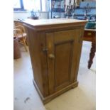 Large Antique pine cupboard with a single shelf