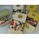Large quantity of match book covers