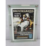 Brookland reproduction poster in pyrex frame