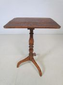 Georgian mahogany tip up table