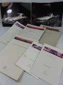 Selection of 80's / 90's Mercedes paperwork to include booklets etc