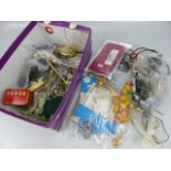 Selection of costume jewellery in one box