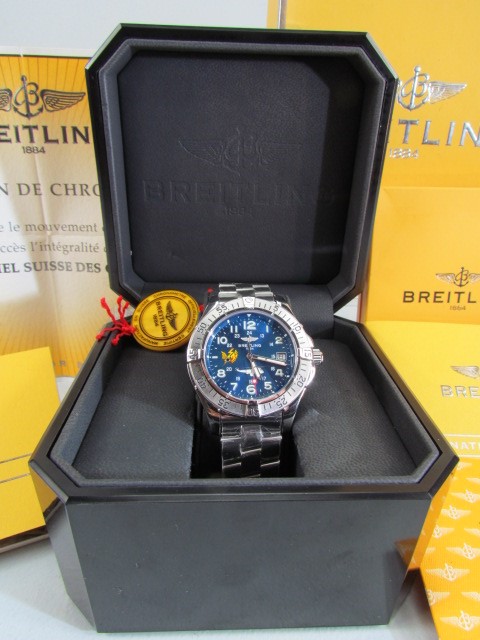 RARE Breitling Superocean Acier Sea King 2006 Limited Edition Automatic Gents Wristwatch. This is - Image 3 of 15