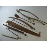 Selection of vintage tools