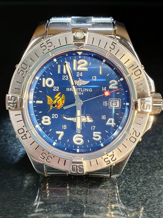 RARE Breitling Superocean Acier Sea King 2006 Limited Edition Automatic Gents Wristwatch. This is