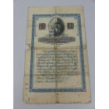 Bank note specialist Advert - Large oversized by Bradbury Wilkinson &Co. Makers of bank notes,