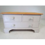 Small painted chest of drawers