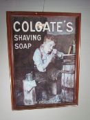 Colgates Advertising poster (Reproduction)