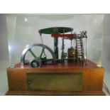 Electric powered steam water engine