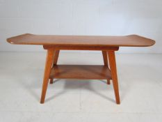 Mid century teak coffee table