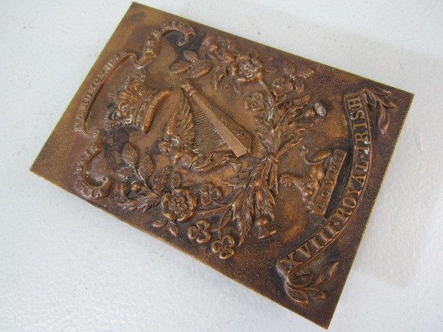 Victorian "18th Royal Irish" Regiment Shoulder Belt Plate - Egypt - Image 3 of 3