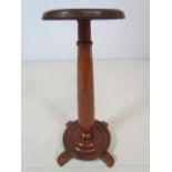 Mahogany jardiniere stand