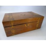 Small inlaid Edwardian box