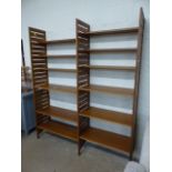 Ladderax style teak shelving unit - possibly early ladderax.