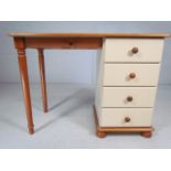 Modern Pine dressing table with drawers