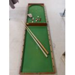 Antique Mahogany table billiards