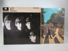 The Beatles - Abbey Road PCS 7088 1969, along with 'With the Beatles' 1963.