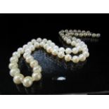 Freshwater pearl necklace with clasp