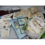 Large selection of stamps and first day covers in presentation packs.