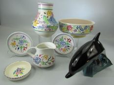 Poole Pottery - selection of pottery to include bowls and jugs