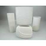 Rosenthal Studio Linie four pieces of pottery. Some signed