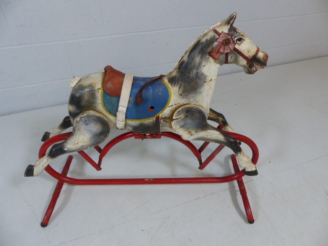 Meccano style rocking horse - Image 2 of 6