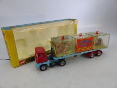 RARE Corgi Toys Gift Set 21 Chipperfields Circus Crane with Scammell Handyman MK.3 tactor unit &