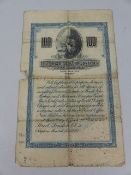 Bank note specialist Advert - Large oversized by Bradbury Wilkinson &Co. Makers of bank notes,