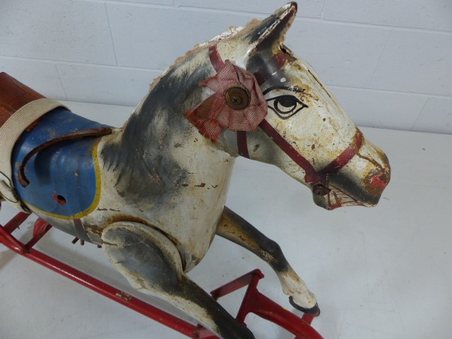 Meccano style rocking horse - Image 3 of 6