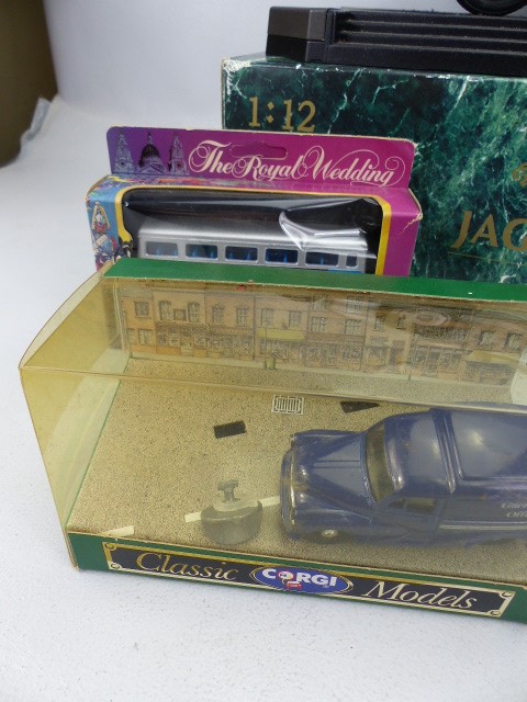 Model boxed cars to include a MAISTO XJ220 Jaguar in original box, Corgi classic morris van, Match - Image 3 of 4