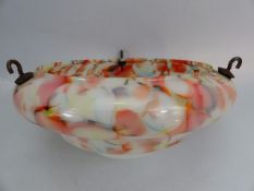 Mid century glass shade