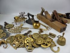 Selection of vintage planes and tools to include some brass