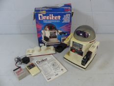 Omnibot robot in original box.