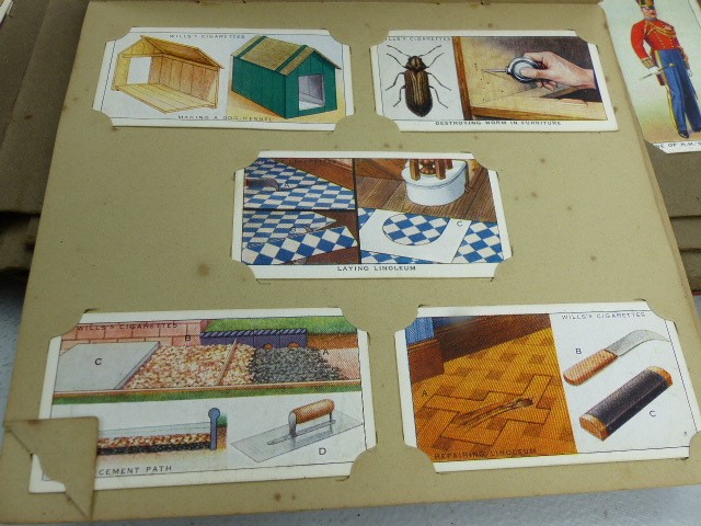 Selection of cigarette cards along with some loose stamps - Image 4 of 17