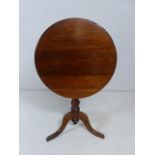 Georgian mahogany tilt top table