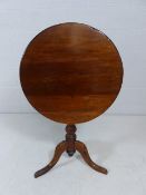 Georgian mahogany tilt top table