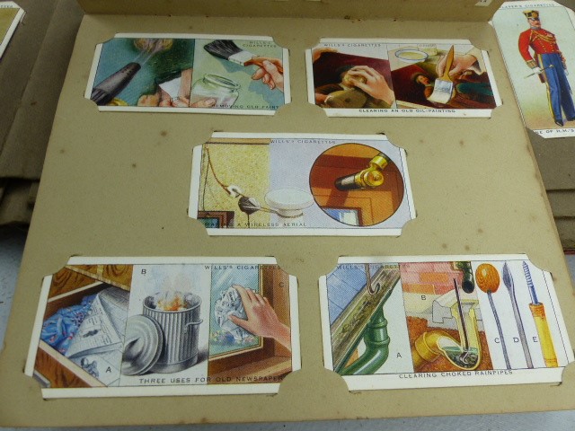 Selection of cigarette cards along with some loose stamps - Image 5 of 17