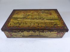 Onze Marine Tin cigar box