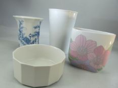 Four pieces of Rosenthal Studio-Line pottery