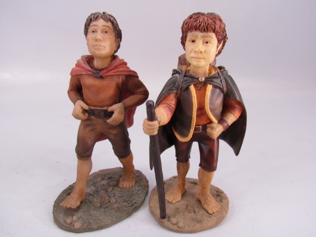 Lord of the Rings Collectables - Four unmarked figures of the hobbits. - Image 2 of 6