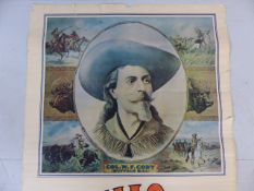 Buffalo Bill's Wildwest Poster - unframed