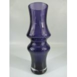 Purple piece of Art Glass (unmarked)