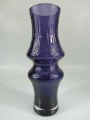 Purple piece of Art Glass (unmarked)