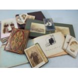 Selection of Autograph books to also include vintage photographs