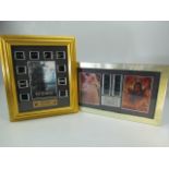 Framed film cell pieces