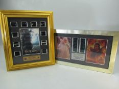 Framed film cell pieces