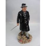 Royal Doulton figure modelled as Winston S Churchill HN3433. No - 810/5000. No box/certificate